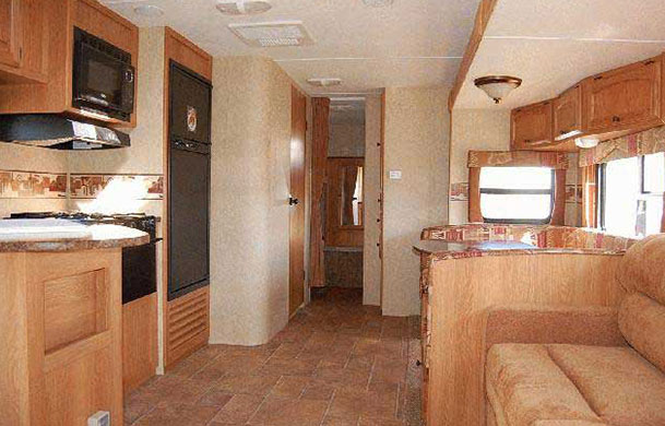 Premium RV Rental interior