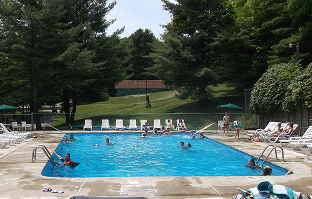 Pool at Adventure Bound Cooperstown